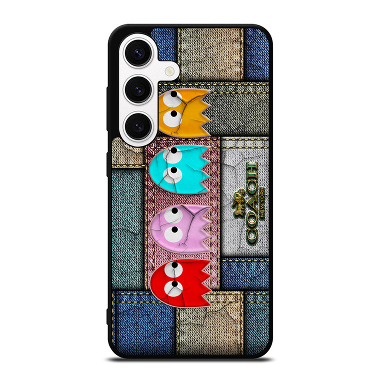 COACH NEW YORK PAC MAN Samsung Galaxy S24 Case Cover