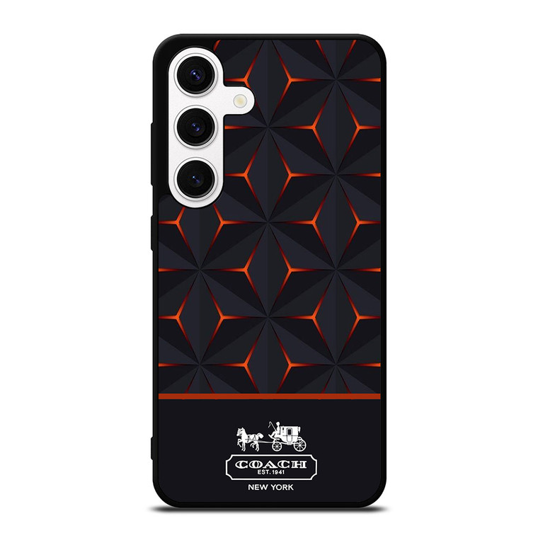 COACH NEW YORK PRISM Samsung Galaxy S24 Case Cover
