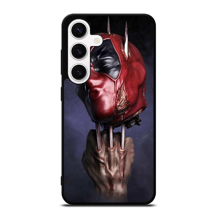DEADPOOL VS LOGAN WOLVERINE Samsung Galaxy S24 Case Cover