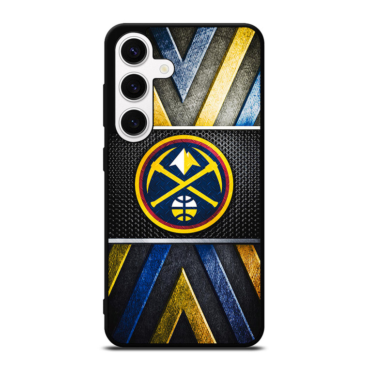 DENVER NUGGETS METAL LOGO Samsung Galaxy S24 Case Cover
