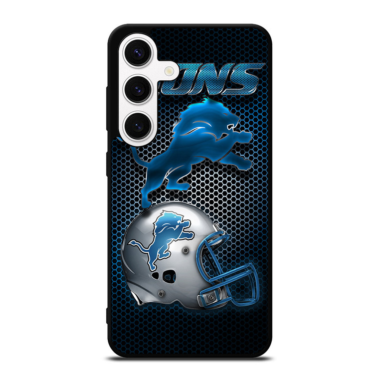 DETROIT LIONS LOGO HELMET Samsung Galaxy S24 Case Cover