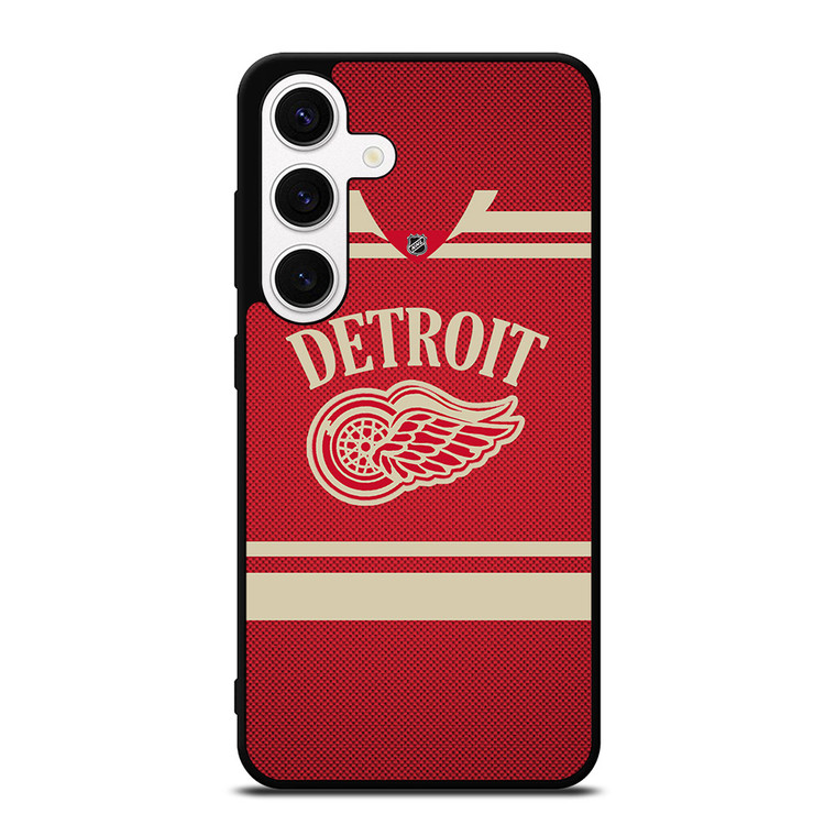 DETROIT RED WINGS NHL JERSEY Samsung Galaxy S24 Case Cover