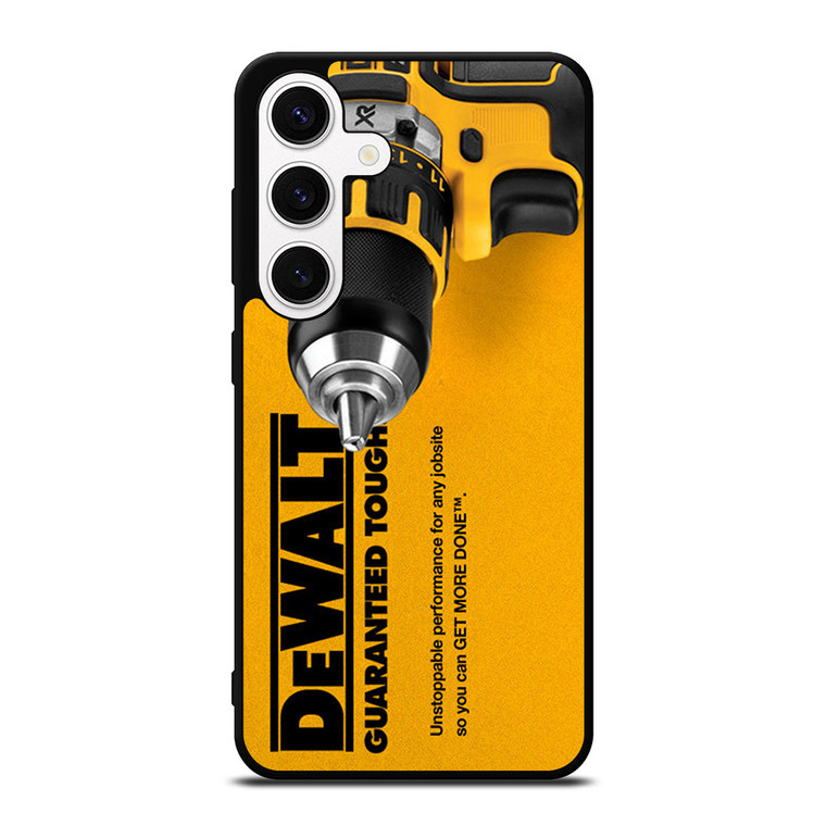 DEWALT GUARANTEED TOUGH LOGO Samsung Galaxy S24 Case Cover
