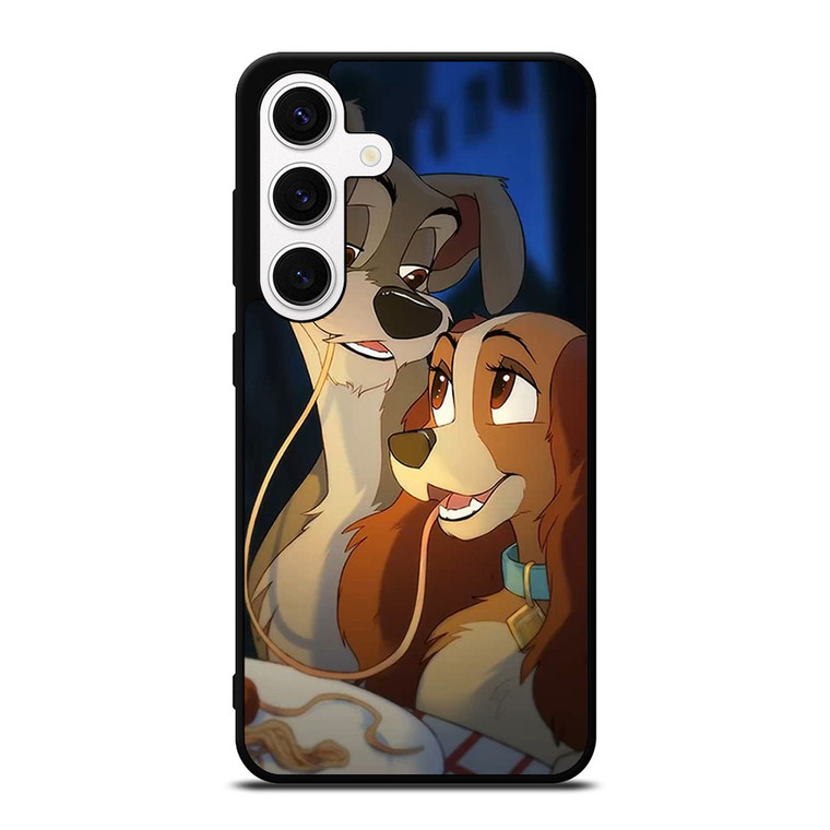 DISNEY CARTOON LADY AND THE TRAMP Samsung Galaxy S24 Case Cover