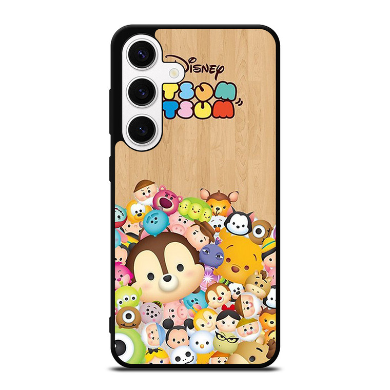 DISNEY TSUM TSUM WOODEN Samsung Galaxy S24 Case Cover