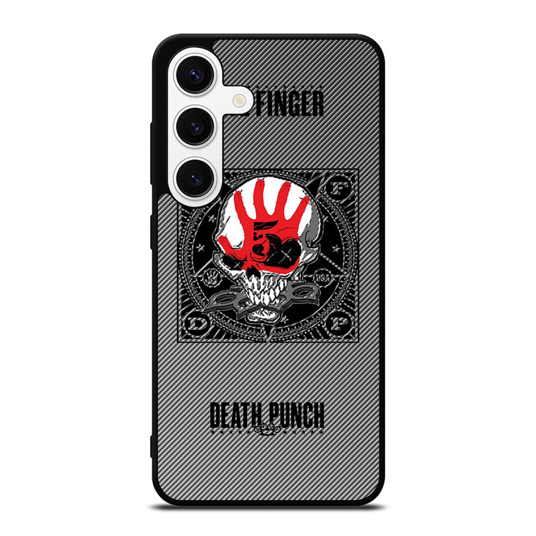 FIVE FINGER DEATH PUNCH CARBON LOGO Samsung Galaxy S24 Case Cover