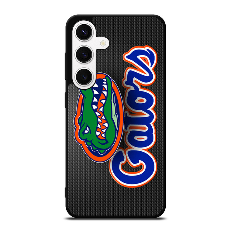 FLORIDA GATORS METAL LOGO Samsung Galaxy S24 Case Cover