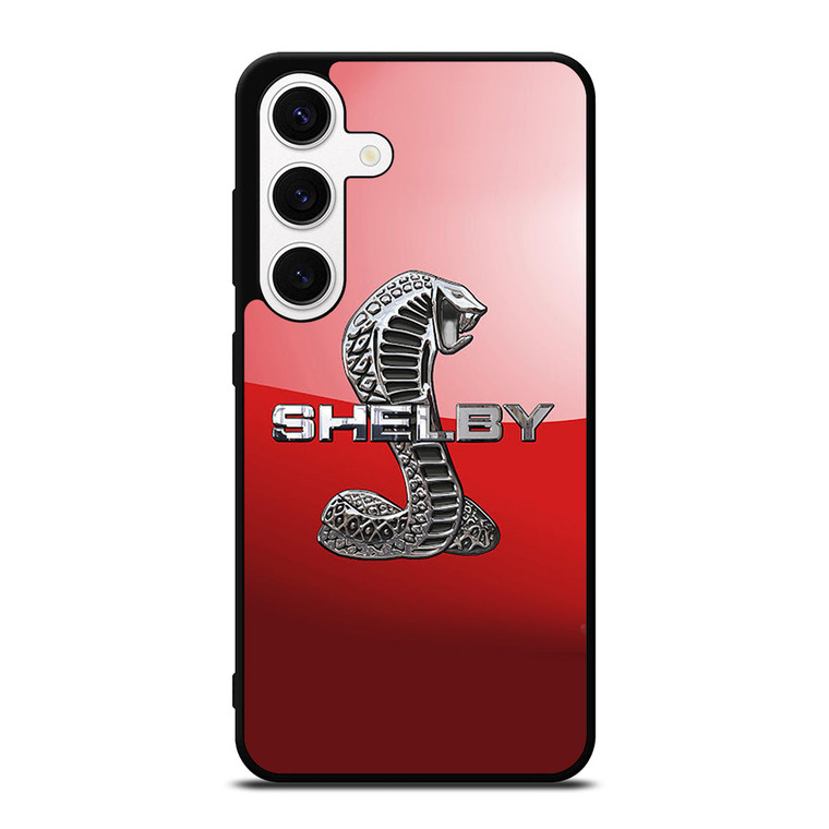 FORD MUSTANG SHELBY COBRA RED LOGO Samsung Galaxy S24 Case Cover