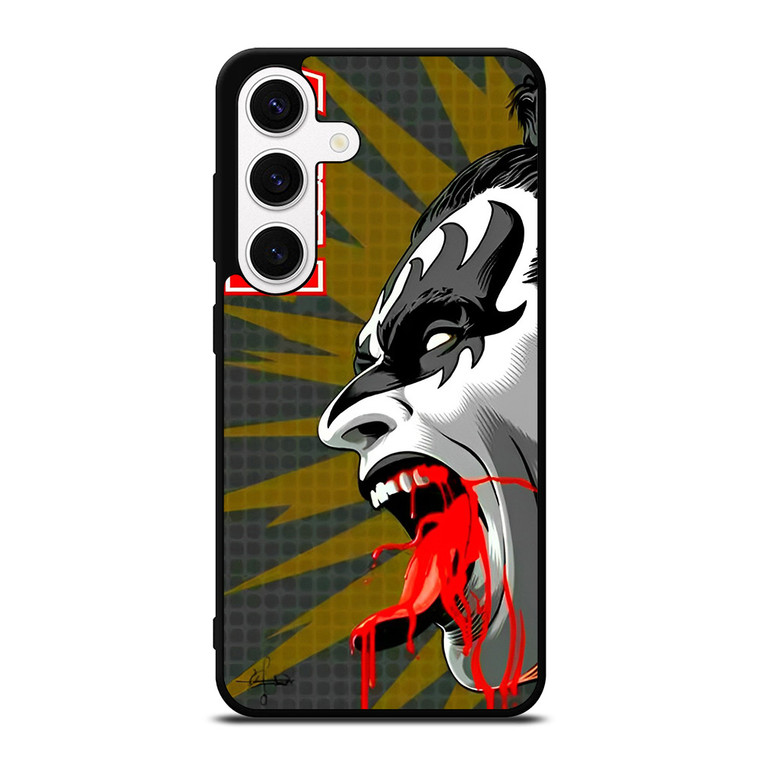 GENE SIMMONS KISS BAND ART Samsung Galaxy S24 Case Cover