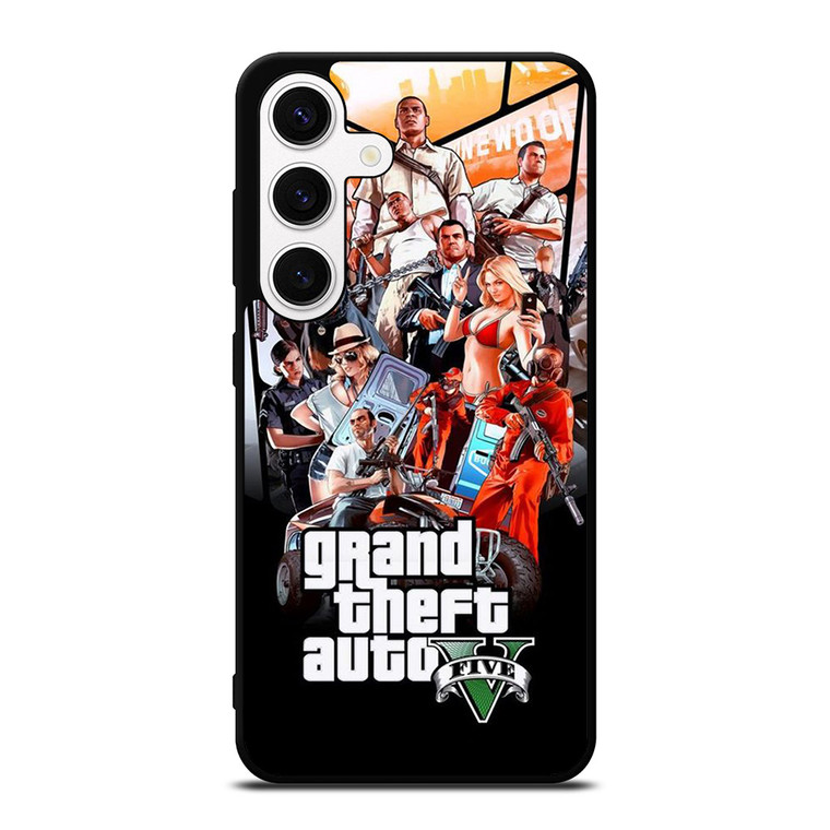 GRAND THEFT AUTO V GTA 5 Samsung Galaxy S24 Case Cover