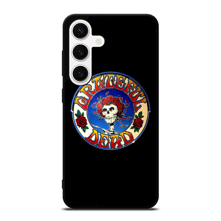 GRATEFUL DEAD BADGE ART Samsung Galaxy S24 Case Cover