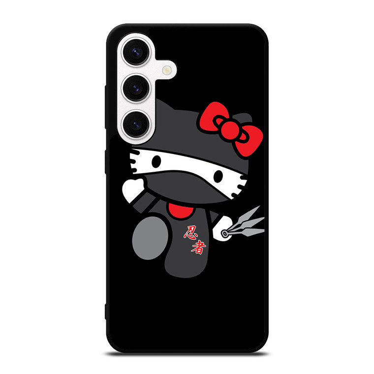 HELLO KITTY NINJA BLACK Samsung Galaxy S24 Case Cover