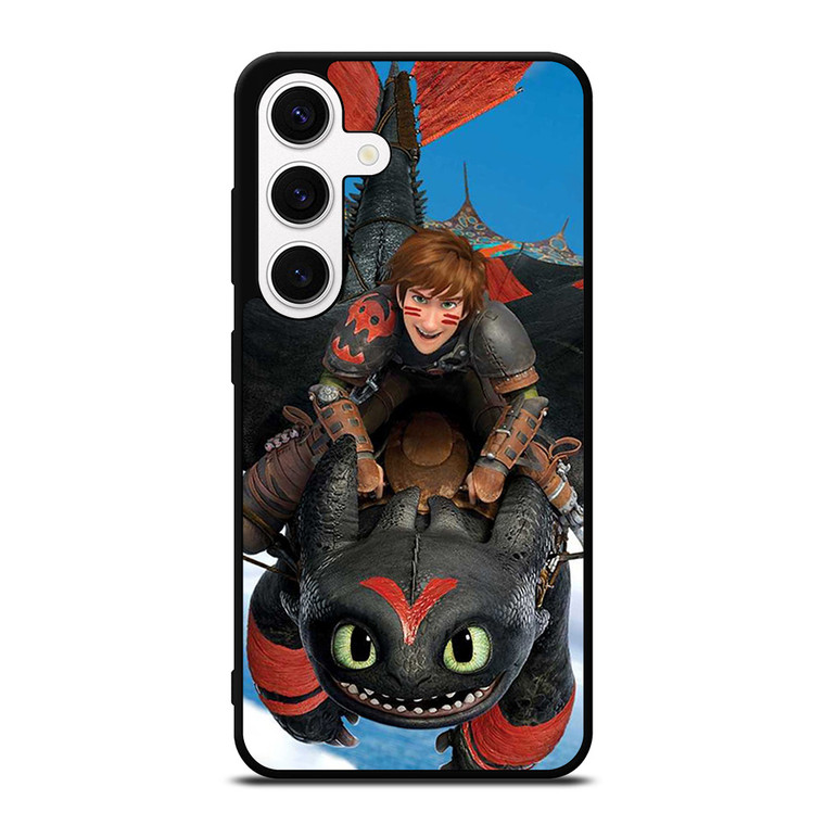 HICCUP AND TOOTHLESS TRAIN YOUR DRAGON Samsung Galaxy S24 Case Cover