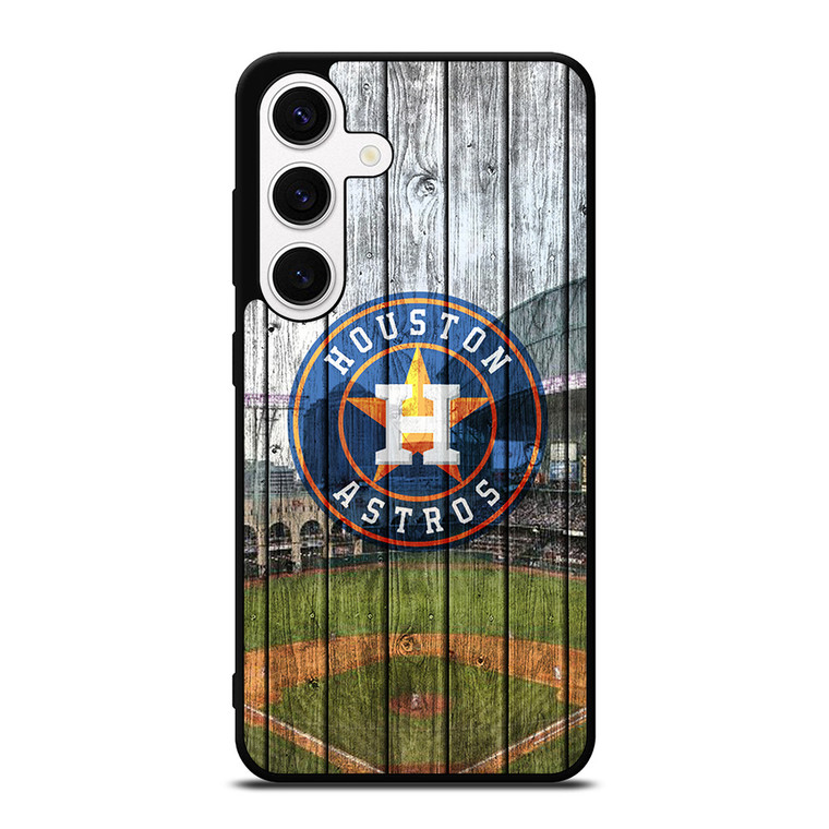 HOUSTON ASTROS WOODEN LOGO Samsung Galaxy S24 Case Cover