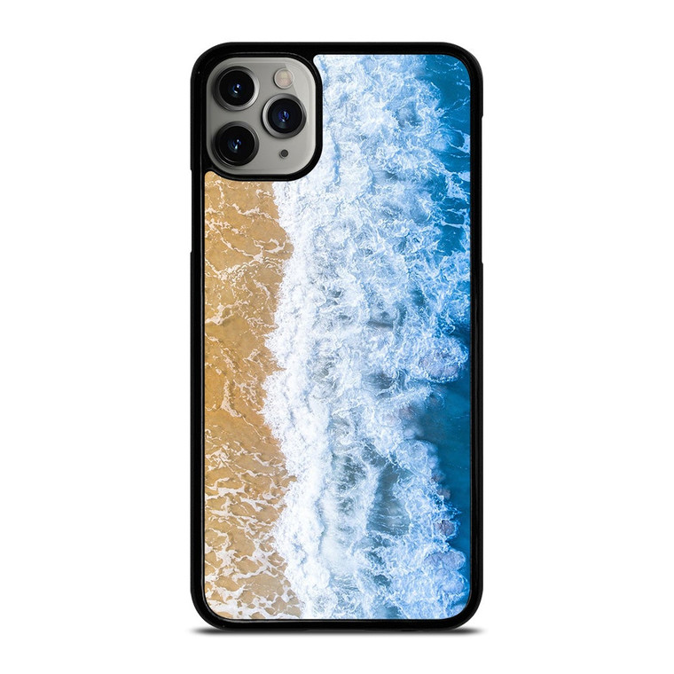 BLUE BEACH WAVES iPhone 11 Pro Max Case Cover