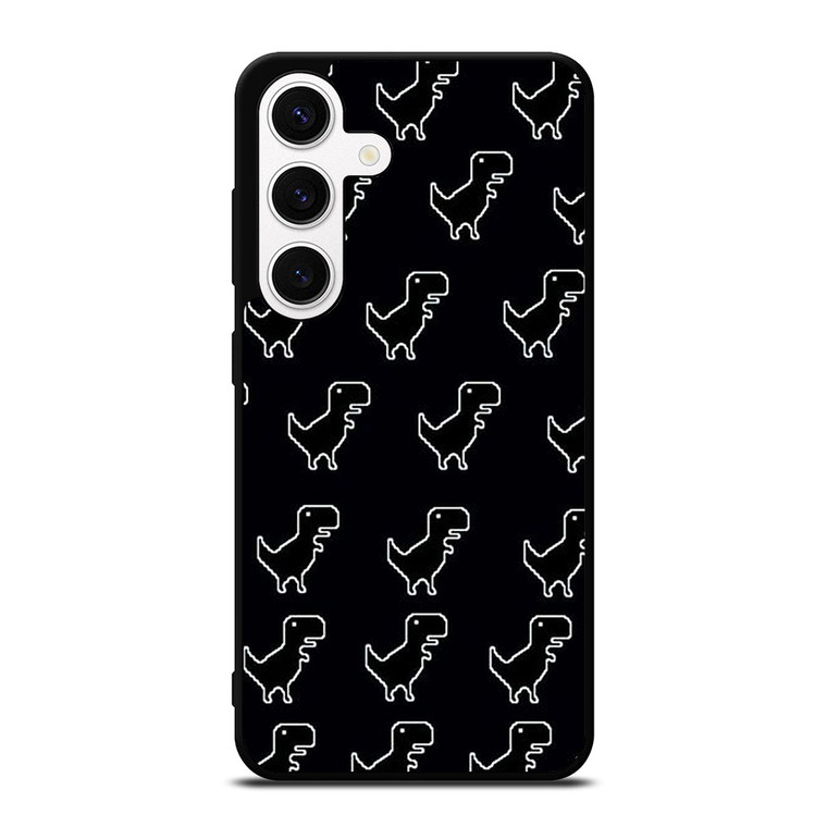 INTERNET ERROR DINOSAUR PATTERN Samsung Galaxy S24 Case Cover