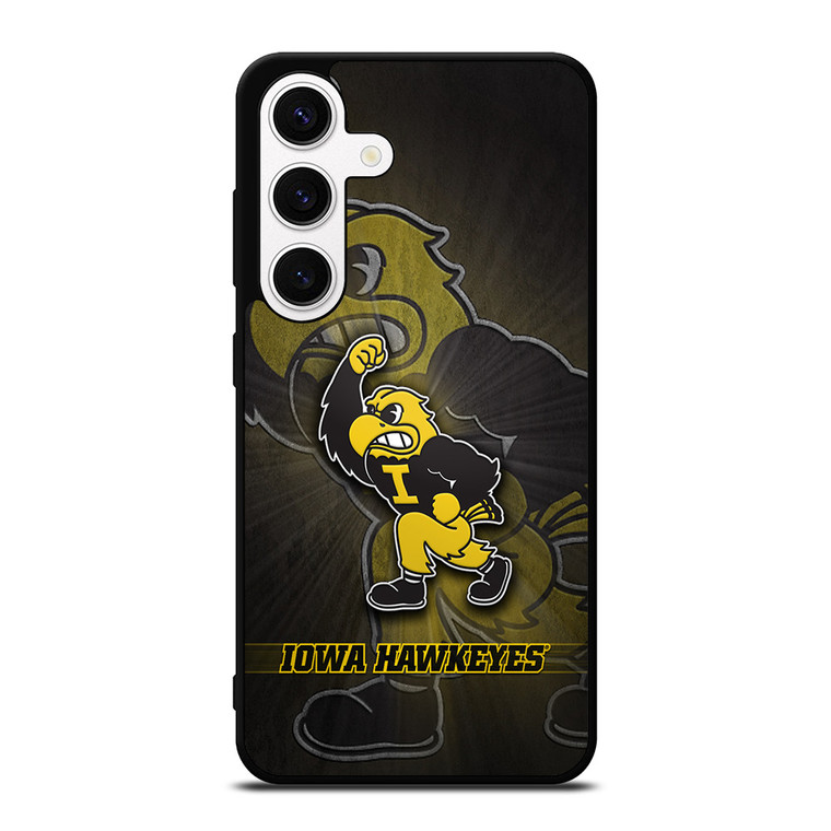IOWA HAWKEYES MASCOT Samsung Galaxy S24 Case Cover