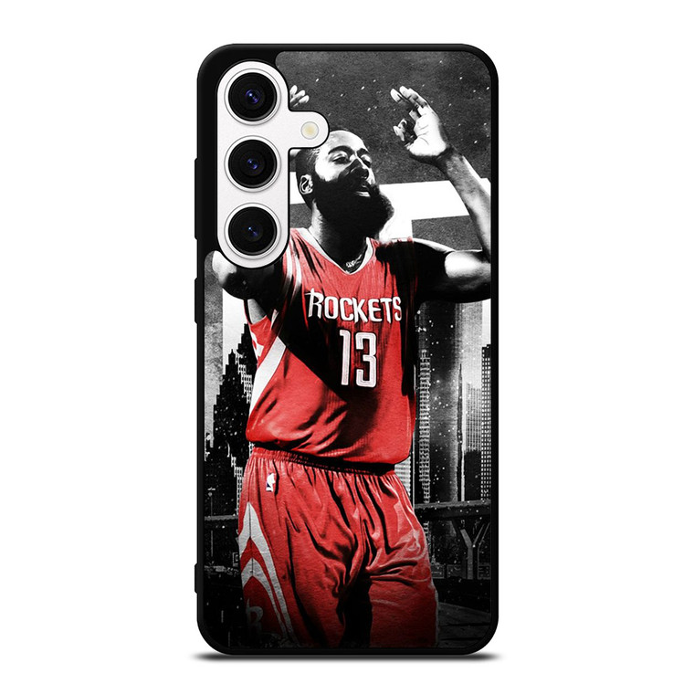 JAMES HARDEN 13 HOUSTON ROCKETS Samsung Galaxy S24 Case Cover