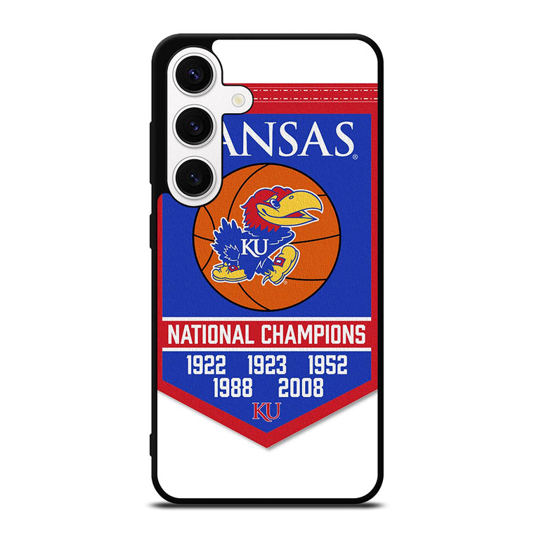 KANSAS JAYHAWKS UNIVERSITY BASKETBALL Samsung Galaxy S24 Case Cover