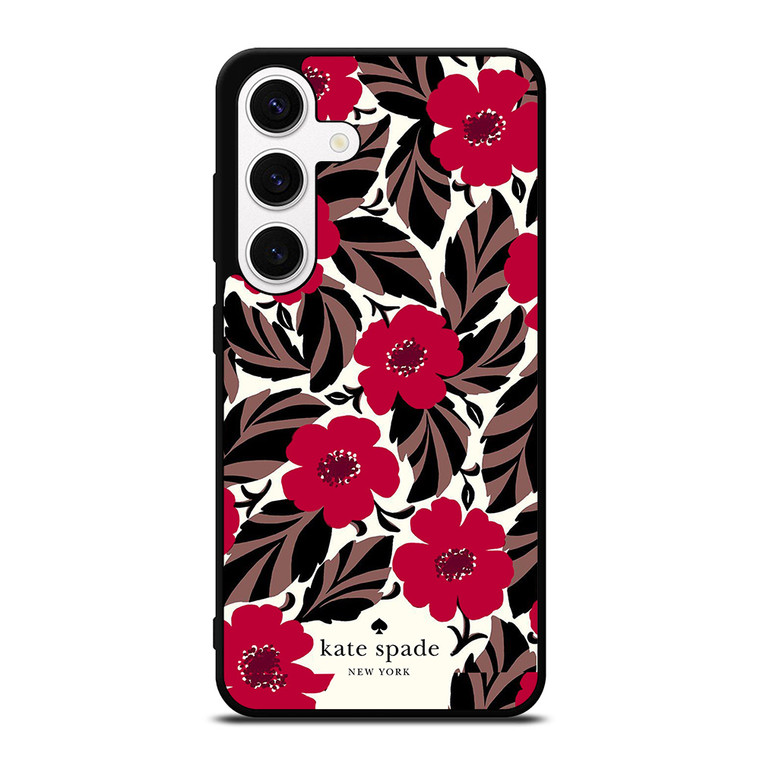 KATE SPADE FLOWER RED Samsung Galaxy S24 Case Cover