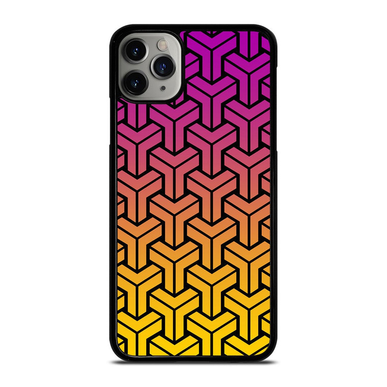 BLACK MAMBA YELLOW PURPLE PATTERN iPhone 11 Pro Max Case Cover