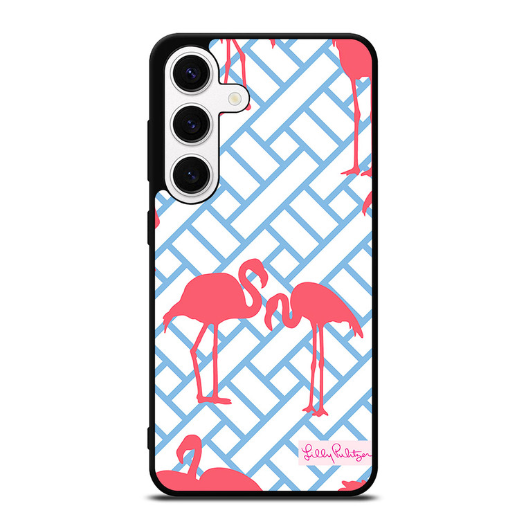 LILLY PULITZER FLAMINGO 2 Samsung Galaxy S24 Case Cover