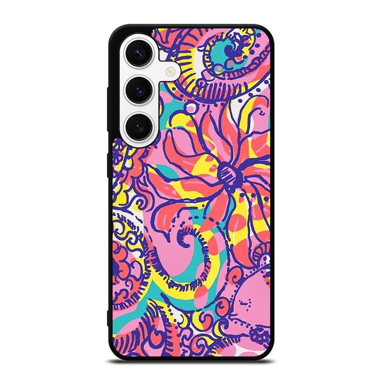 LILLY PULITZER VINTAGE PINK Samsung Galaxy S24 Case Cover