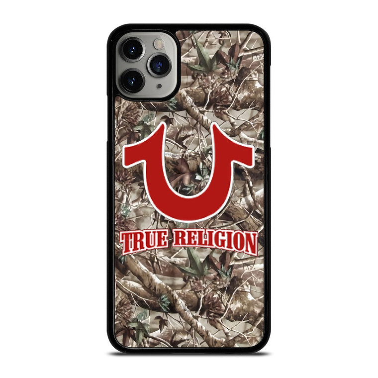 BIG BUDDHA TRUE RELIGION CAMO LOGO iPhone 11 Pro Max Case Cover