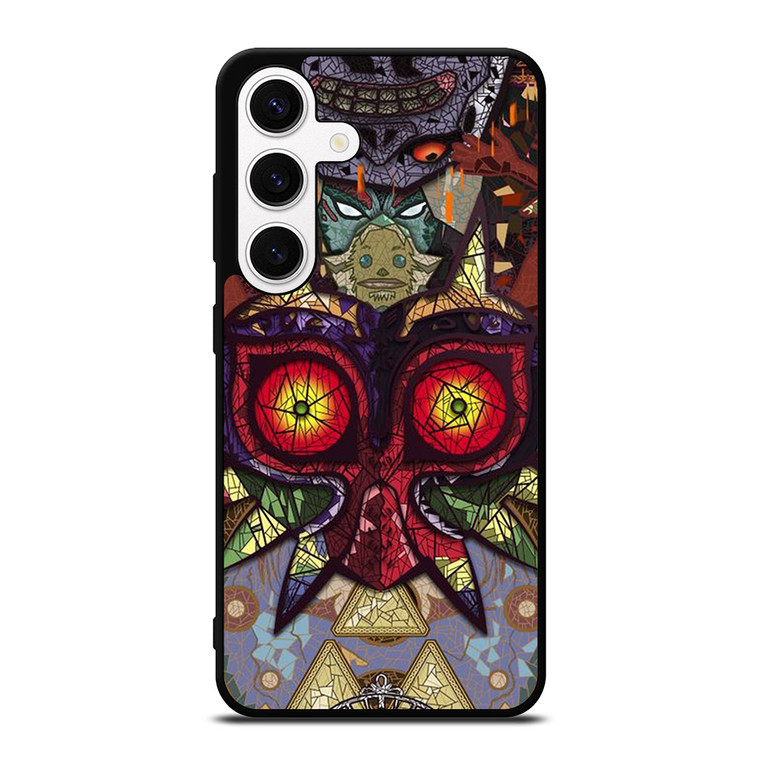 MAJORA MASK LEGEND OF ZELDA GAMES MOZAIK Samsung Galaxy S24 Case Cover