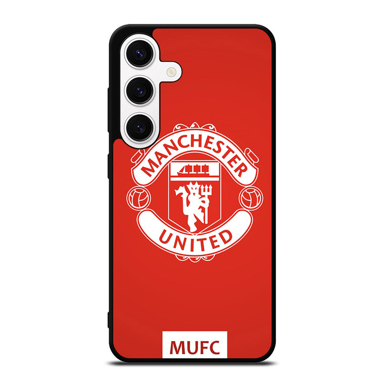 MANCHESTER UNITED FC RED DEVILS Samsung Galaxy S24 Case Cover