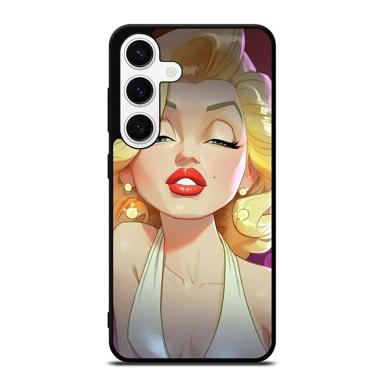 MARILYN MONROE SEXY CARTOON Samsung Galaxy S24 Case Cover