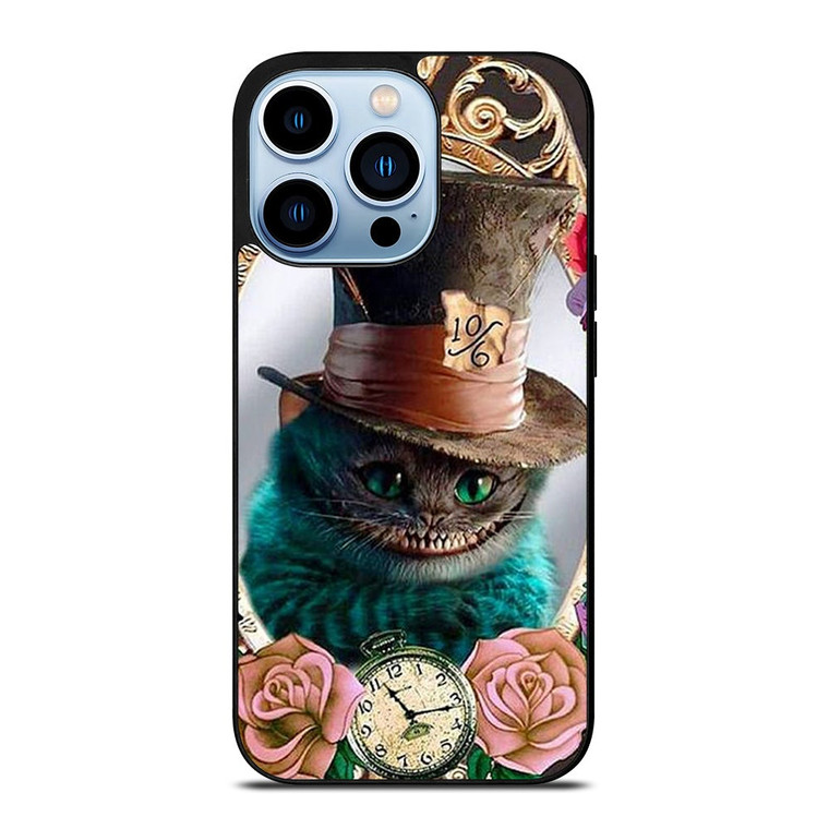 CHESHIRE CAT ALICE IN WONDERLAND CARTOON iPhone 13 Pro Max Case Cover