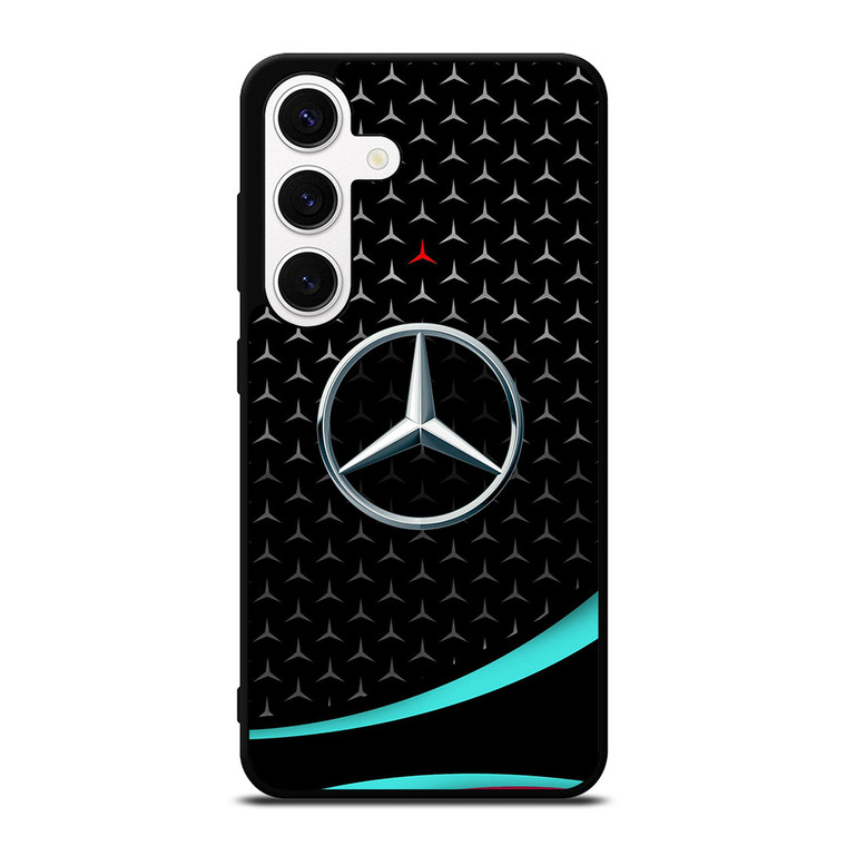 MERCEDES BENZ PATTERN LOGO Samsung Galaxy S24 Case Cover