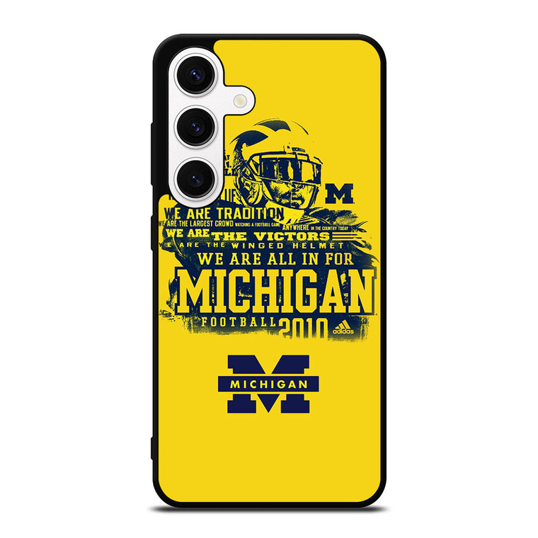 MICHIGAN WOLVERINES QUOTE NFL Samsung Galaxy S24 Case Cover