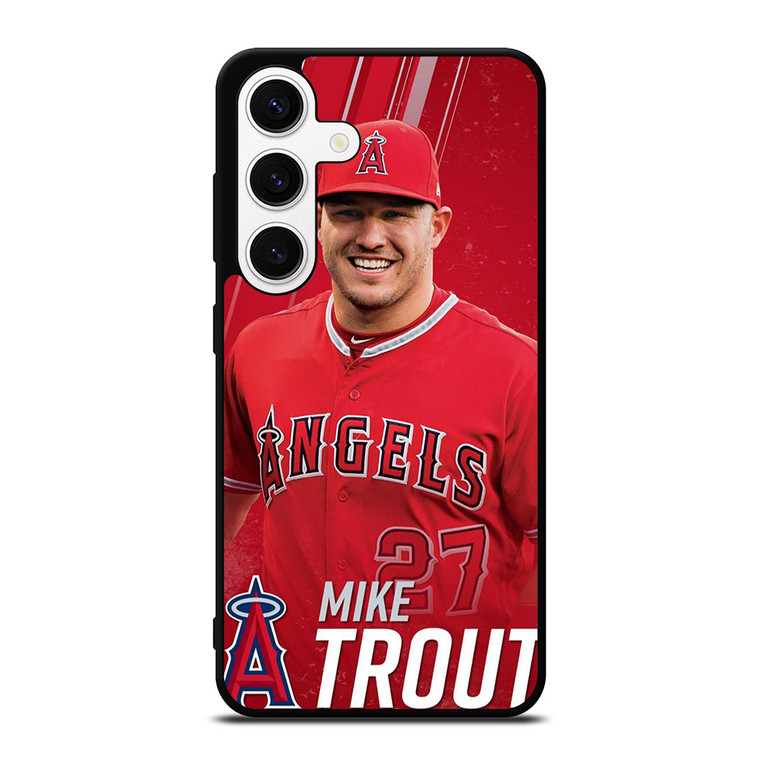 MIKE TROUT BASEBALL Samsung Galaxy S24 Case Cover