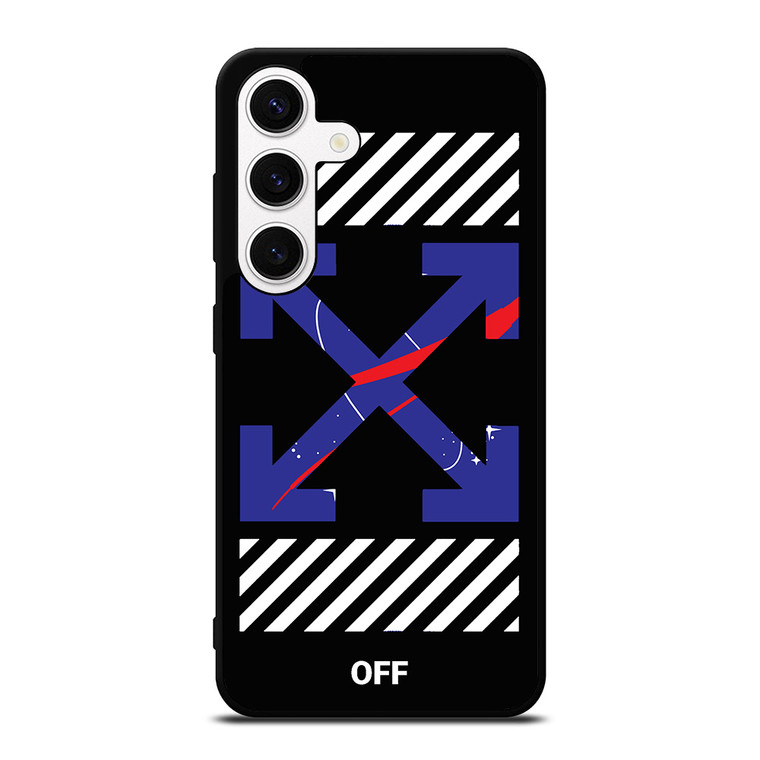 NASA OFF WHITE Samsung Galaxy S24 Case Cover