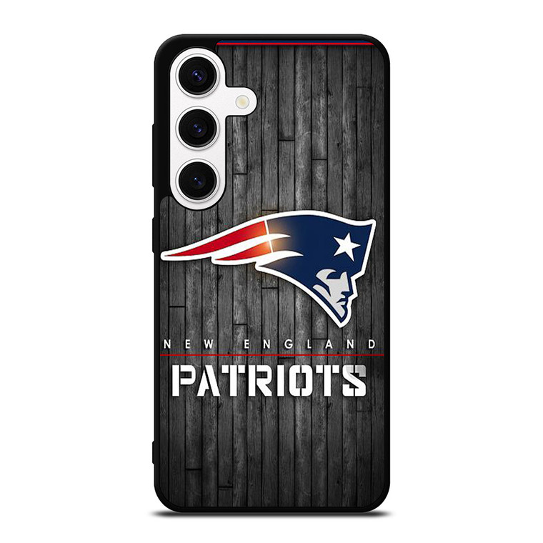 NEW ENGLAND PATRIOTS WOODEN LOGO Samsung Galaxy S24 Case Cover