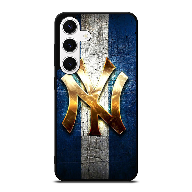 NEW YORK YANKEES GOLDEN LOGO BASEBALL CLUB Samsung Galaxy S24 Case Cover