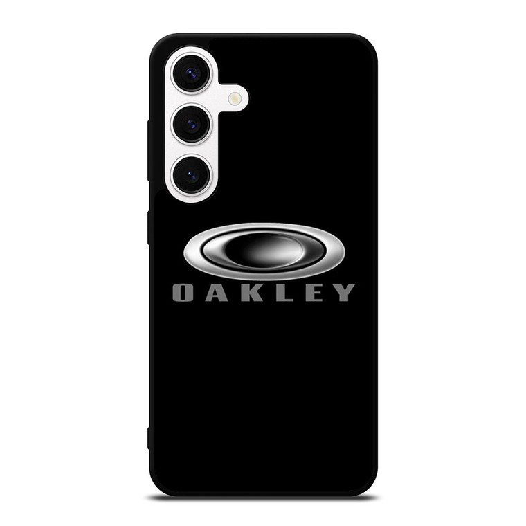 OAKLEY BLACK LOGO Samsung Galaxy S24 Case Cover
