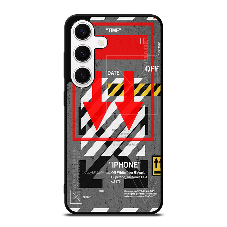 OFF WHITE ARROW DOWN Samsung Galaxy S24 Case Cover