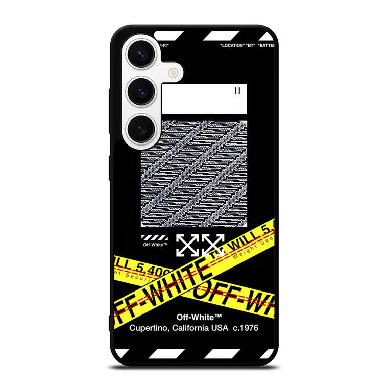 OFF WHITE X BATIK Samsung Galaxy S24 Case Cover