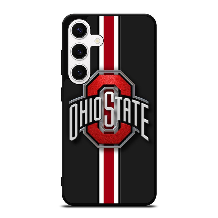 OHIO STATE STRIPE LOGO Samsung Galaxy S24 Case Cover