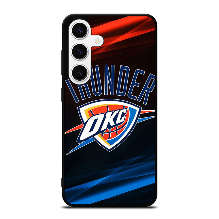 OKLAHOMA CITY THUNDER LOGO Samsung Galaxy S24 Case Cover