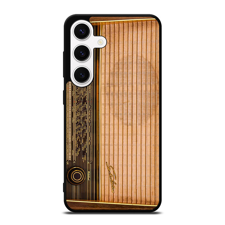 OLD VINTAGE RADIO Samsung Galaxy S24 Case Cover