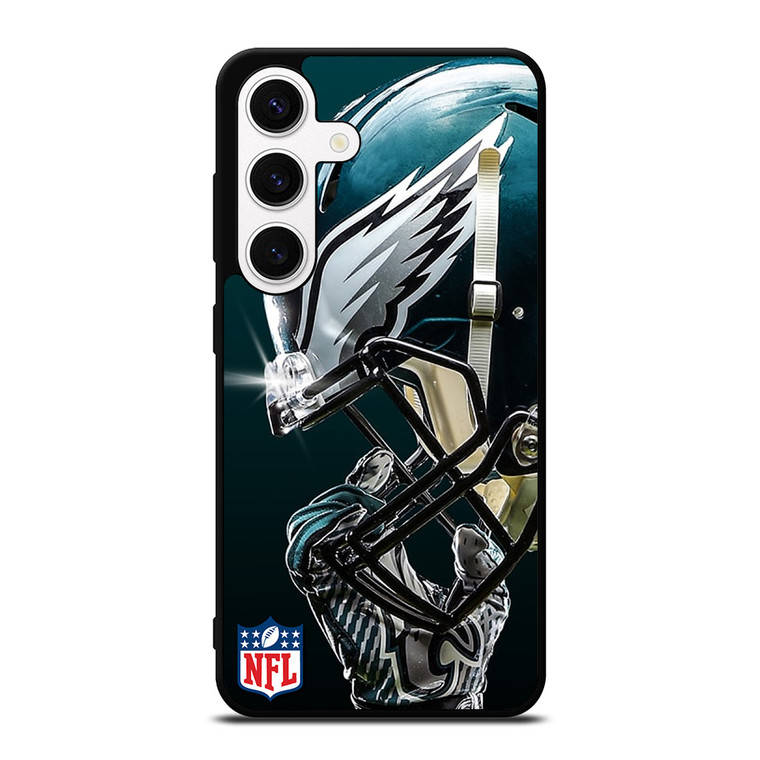 PHILADELPHIA EAGLES NFL HELMET Samsung Galaxy S24 Case Cover