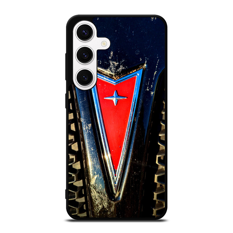 PONTIAC CAR METAL EMBLEM Samsung Galaxy S24 Case Cover