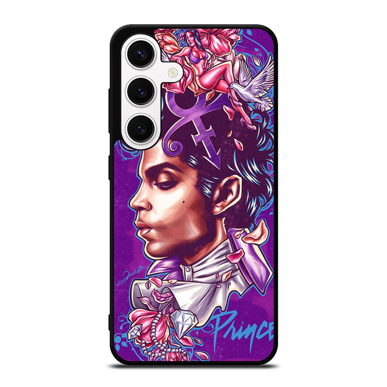 PRINCE PURPLE RAIN ART Samsung Galaxy S24 Case Cover PRINCE PURPLE RAIN ART Samsung Galaxy S24 Case Cover