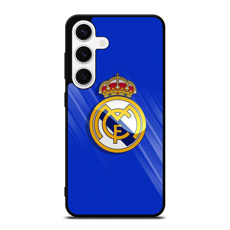 REAL MADRID LOGO BLUE Samsung Galaxy S24 Case Cover