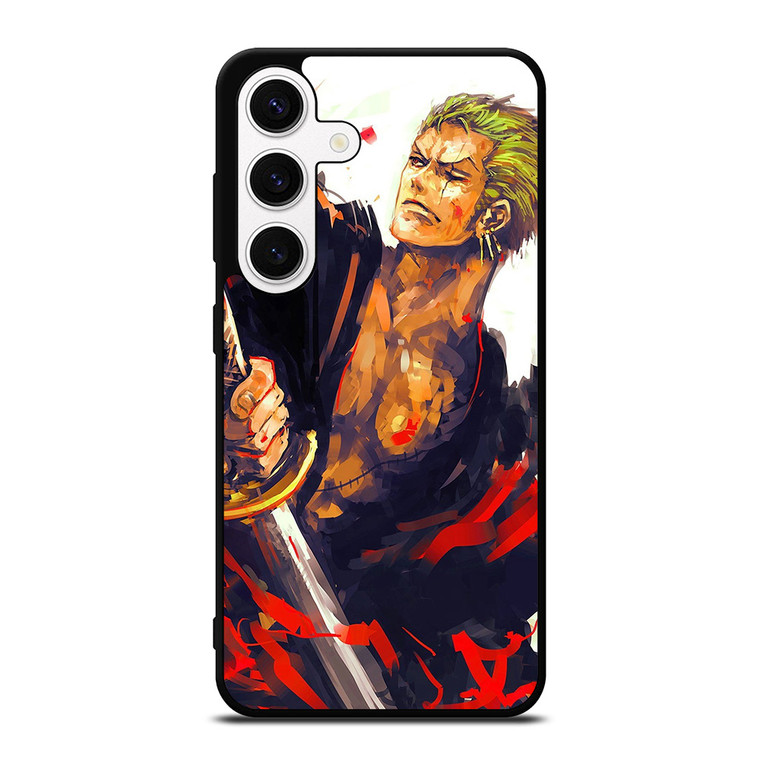 RORONOA ZORO ONE PIECE ART Samsung Galaxy S24 Case Cover