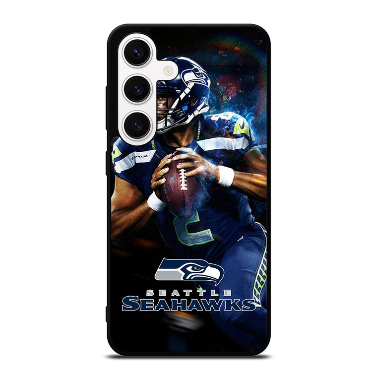 RUSSELL WILSON SEATTLE SEAHAWKS NFL Samsung Galaxy S24 Case Cover